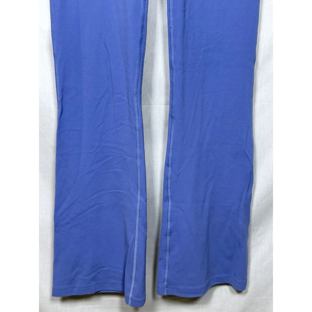 Lululemon Womens 6 High Rise Groove Flare Leggings Periwinkle‎ Yoga Pants